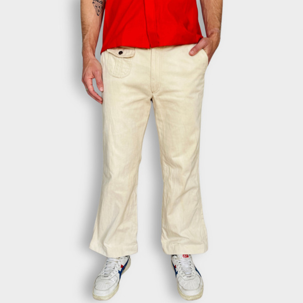 70s Levi’s White Tab Cream Pants